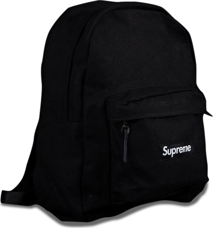 Supreme Canvas Backpack Black, black