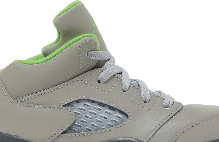 Air Jordan 5 Retro TD Green Bean 2022 sneakers, gray