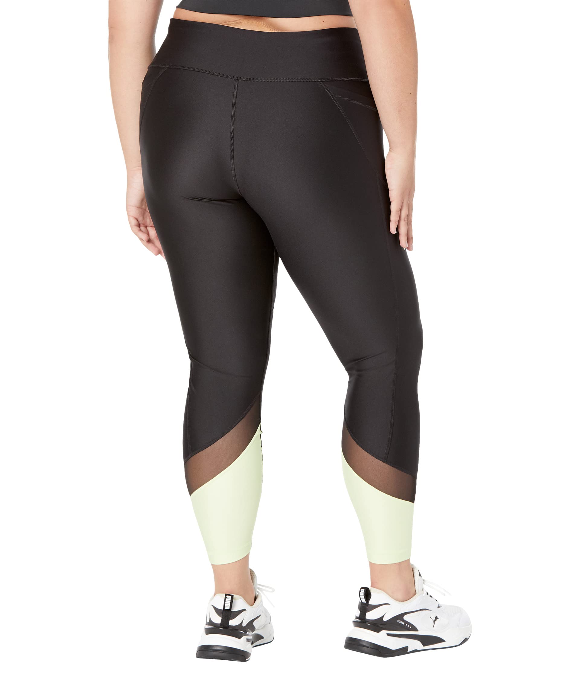 PUMA Tights, Plus Size Train Logo Eversculpt High-Waist 7/8 Tights