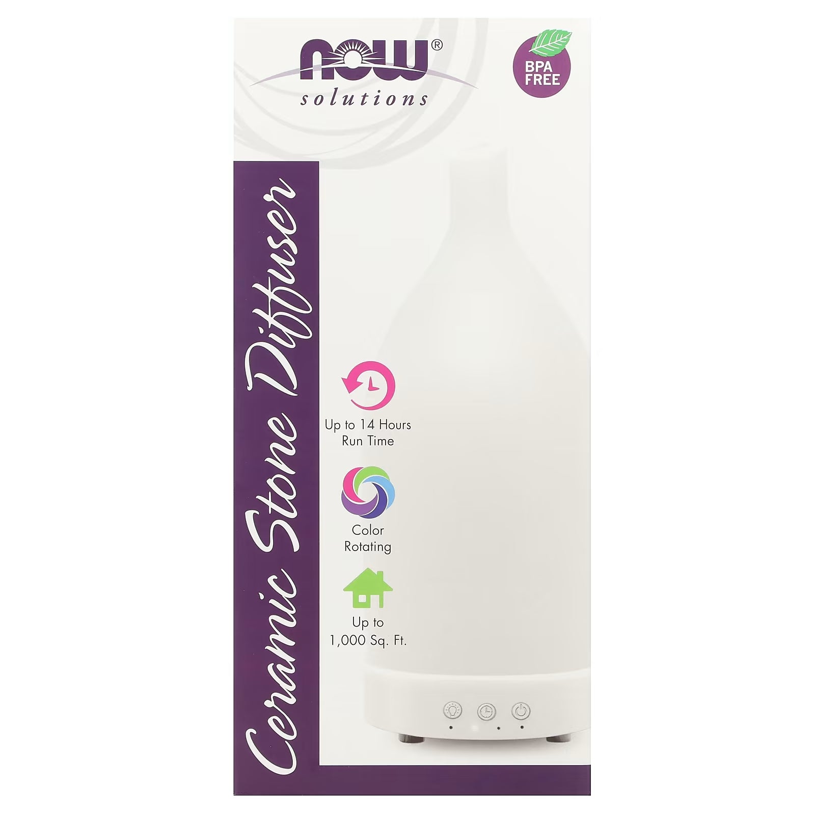 NOW Foods Solutions Ceramic Stone Diffuser