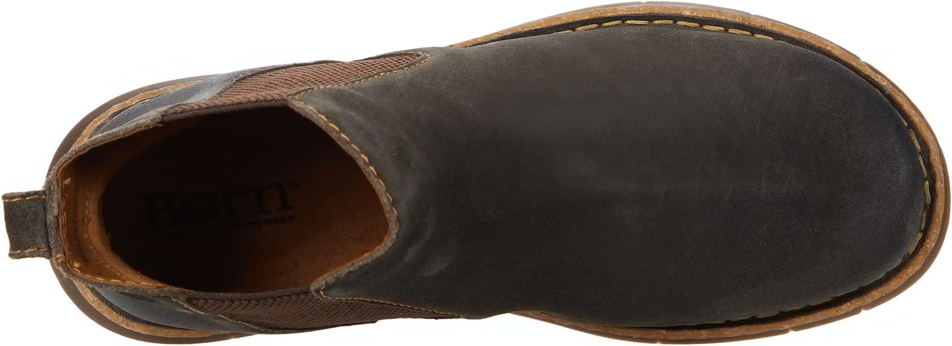 Brody Born Chelsea Boots in Dark Gray Dist