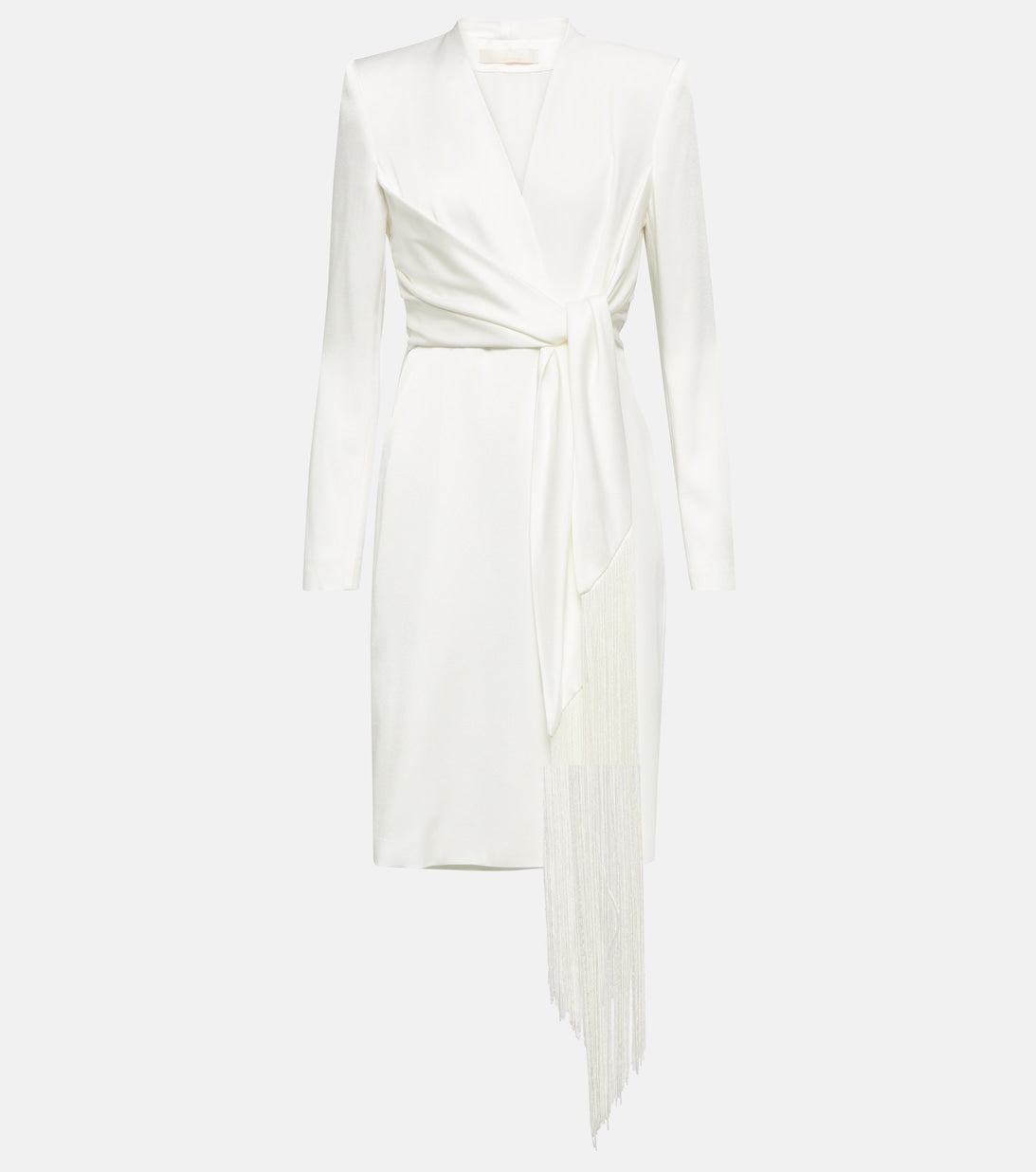 Satin wrap dress Bridal Maura MAX MARA, white