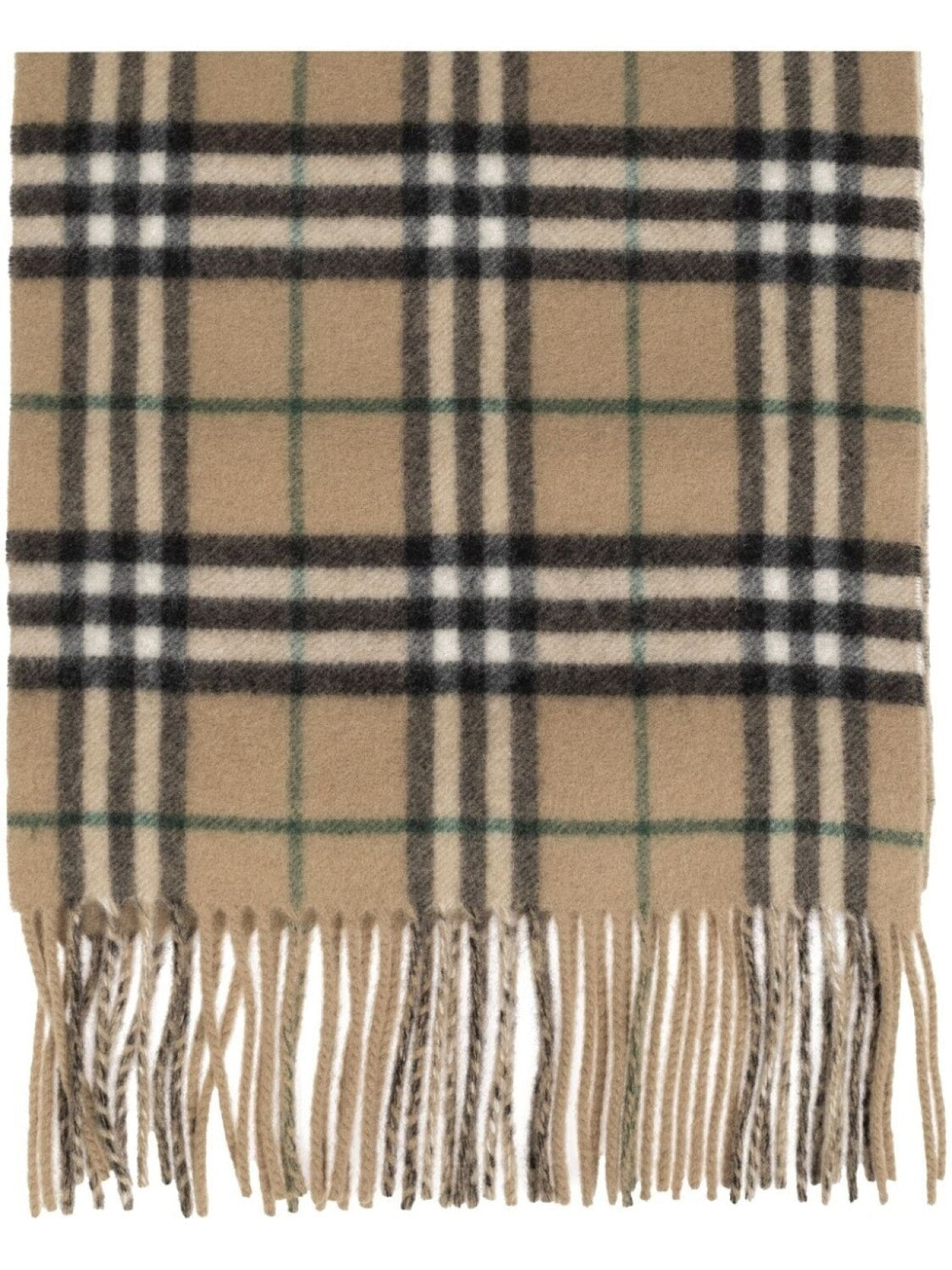 Burberry cashmere scarf, neutral color