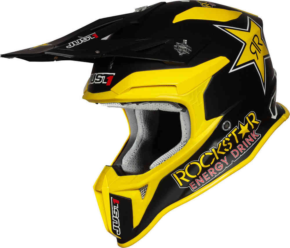 J18 Rockstar Motocross Helmet Just1