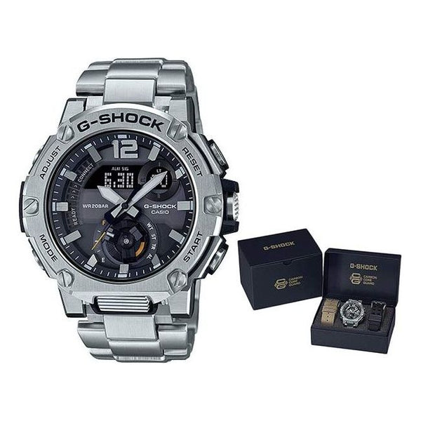 ساعة CASIO G-Shock G-Steel 'Silver'، فضية اللون