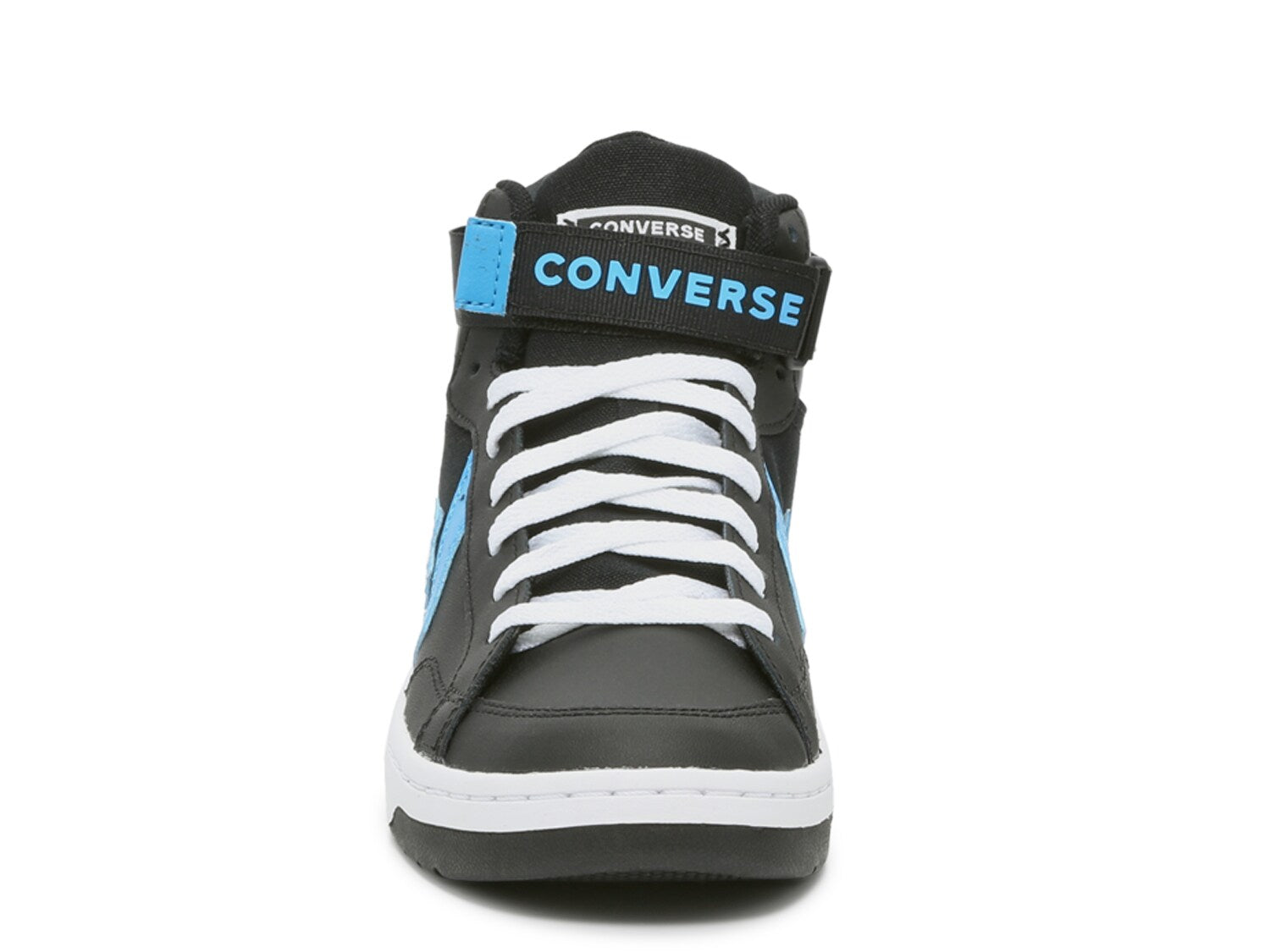 Converse Pro Blaze v2 Mid-Top Sneakers, Black/Blue