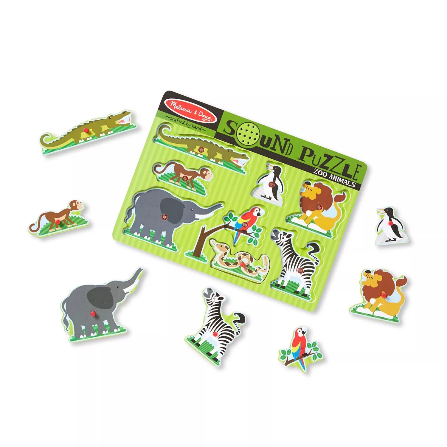 Sound puzzle "Melissa & Doug: Zoo Animals" Melissa & Doug