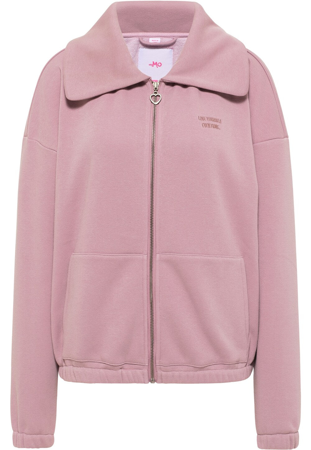 Zip sweatshirt MYMO, dark pink