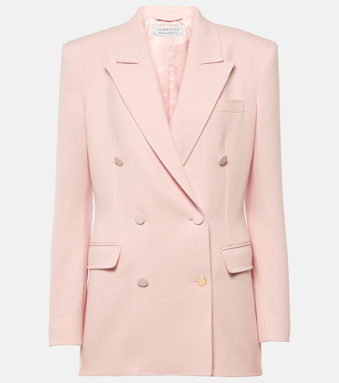 Gabriela Hearst cashmere jacket, pink