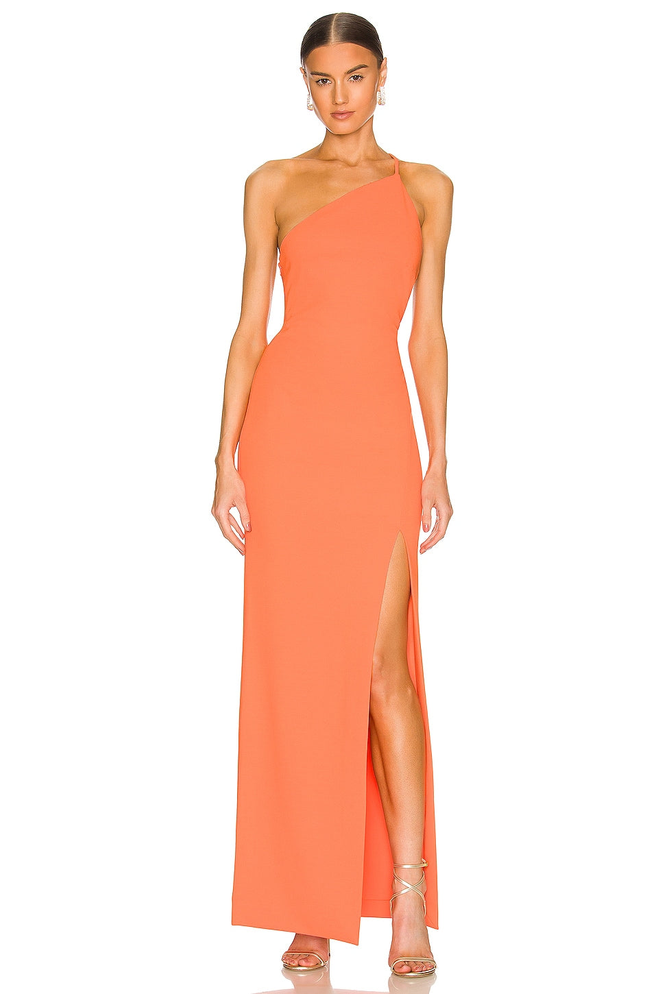 SOLACE London x REVOLVE Petch maxi dress, Coral