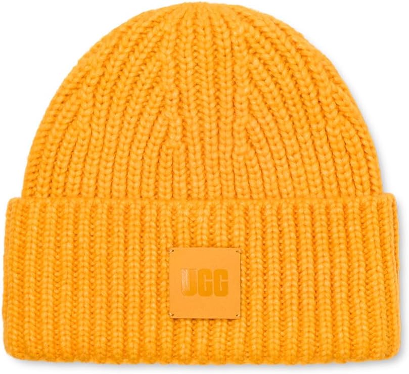 UGG Ribbed Chunky Beanie in Wheatfield