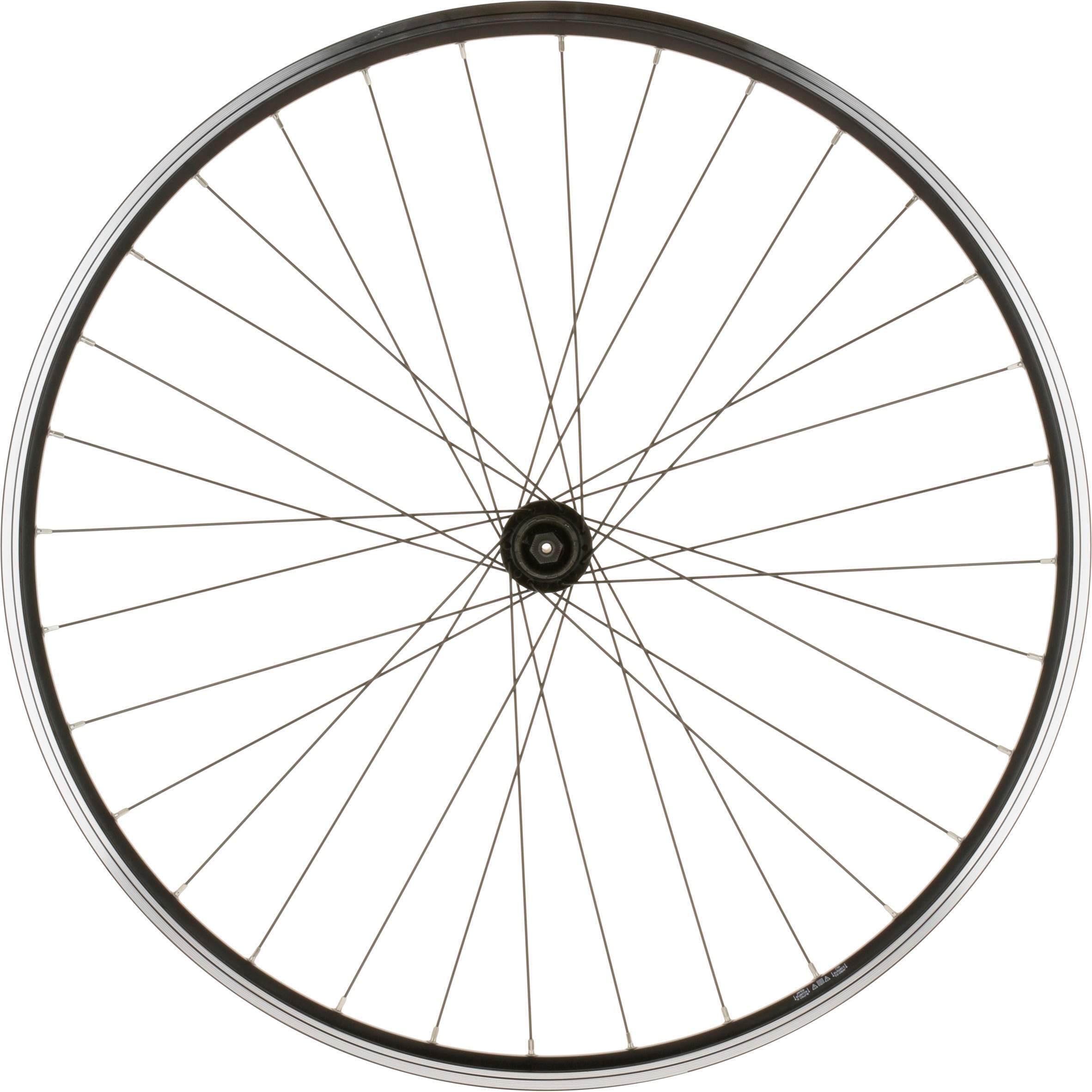 MTB Rear Wheel 28" / Double Wall / Cassette / V-brake / Quick & Release / Black RIVERSIDE