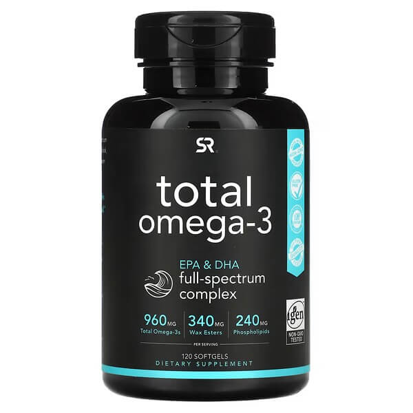 Omega-3 Sports Research, 120 tablets