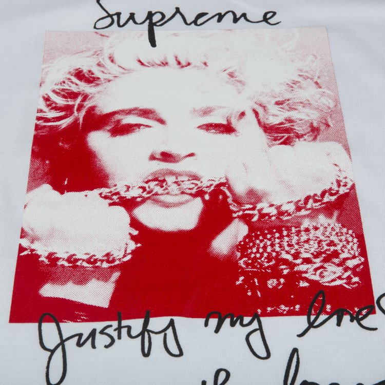 تي شيرت Supreme Madonna "أبيض"، أبيض