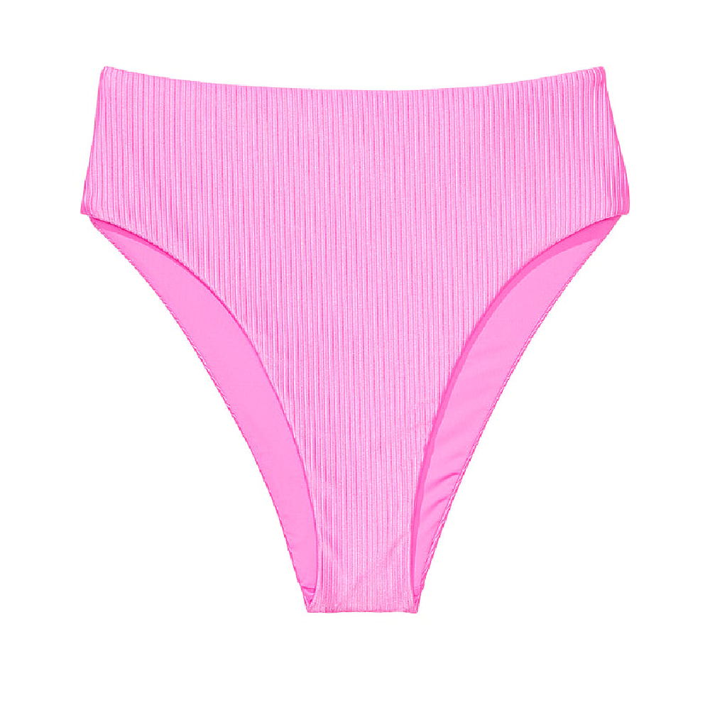 Victoria's Secret Pink High-waist Cheeky Bikini Briefs, pink