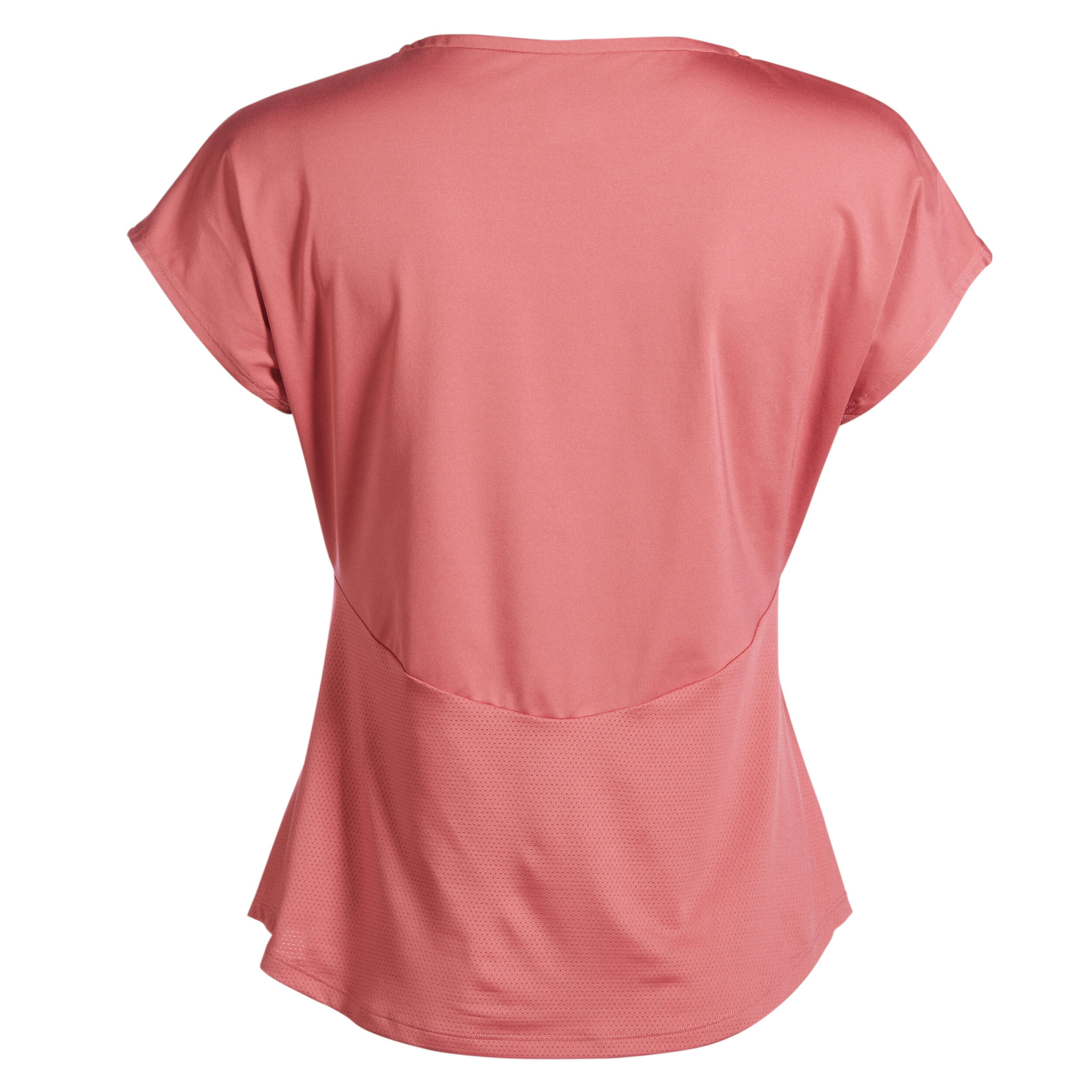 Women's Tennis T-shirt - Dry 500 pink ARTENGO, dark pink