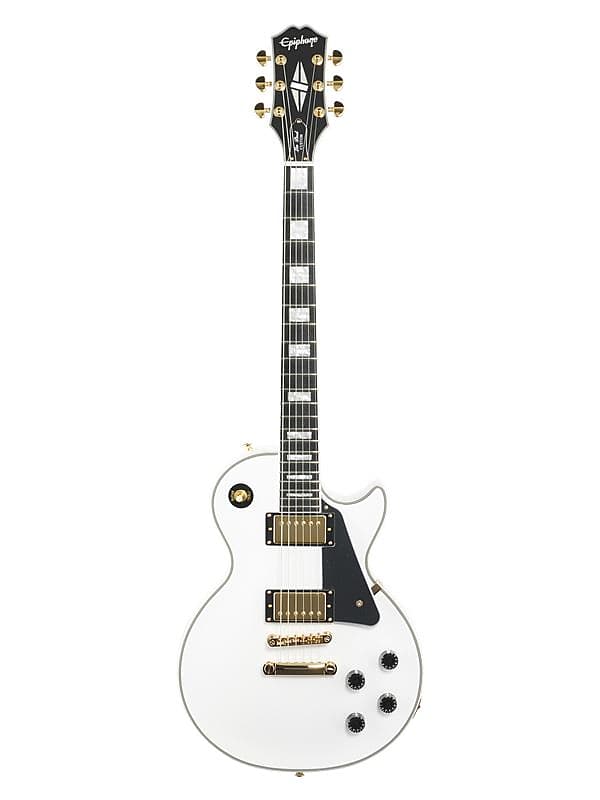 ساعة Epiphone Les Paul Custom Alpine White Gold من EILC AWGH1