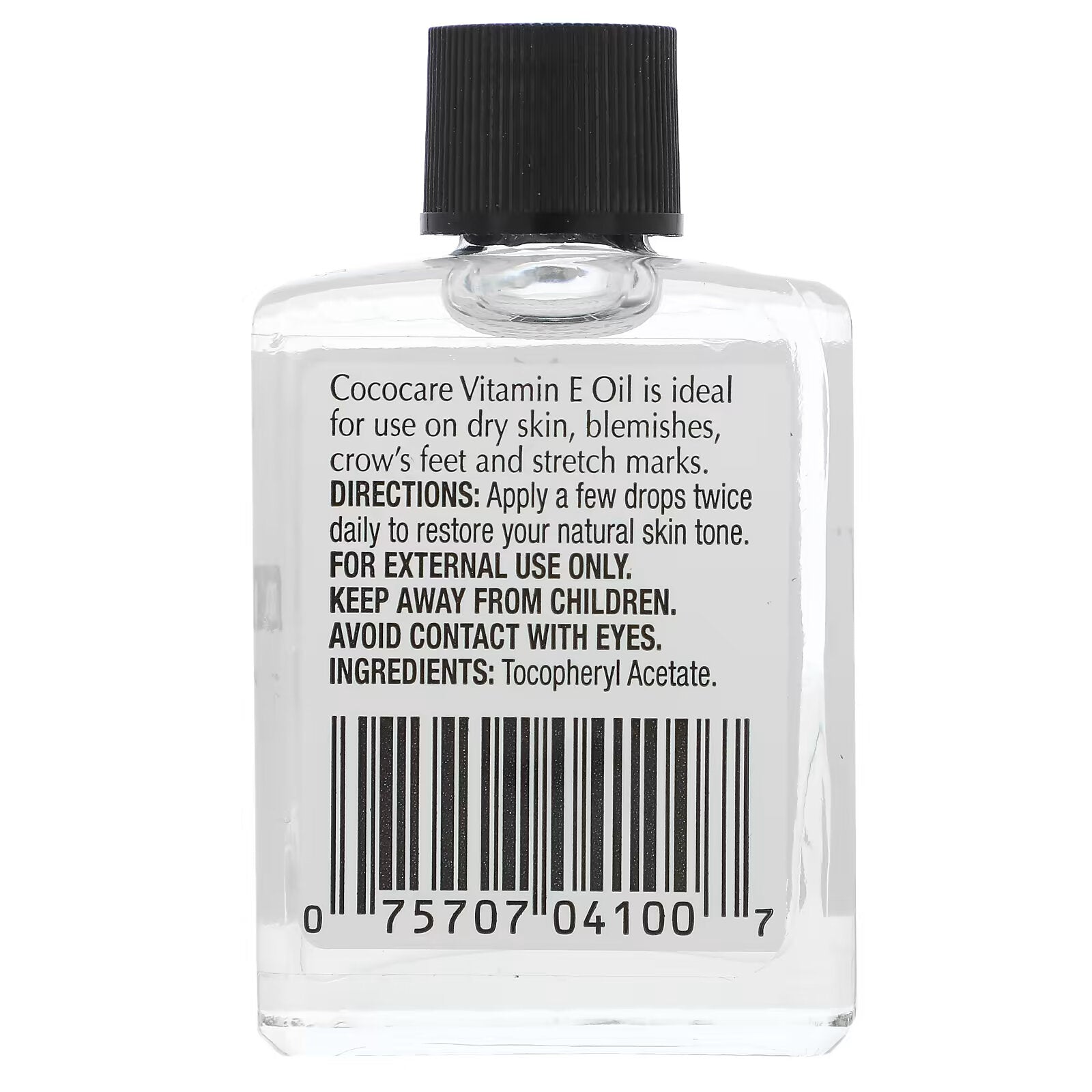 Cococare, 100% Vitamin E Oil, .5 fl oz (15 ml)