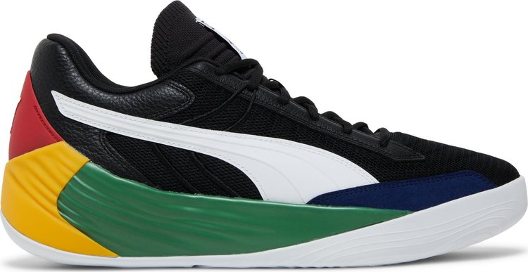 Sneakers Puma Black Fives x Fusion Nitro Black Amazon Green, black