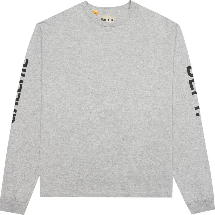 قميص Longsleeve Gallery Dept. French Collector بأكمام طويلة "Heather Grey"، باللون الرمادي