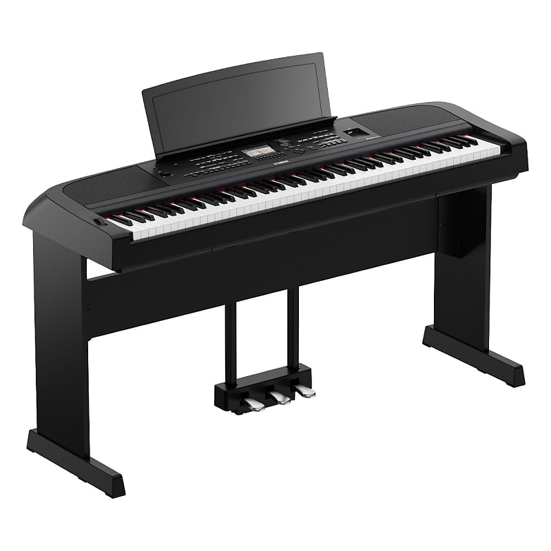 Yamaha DGX-670B 88-key portable grand piano, black DGX670B