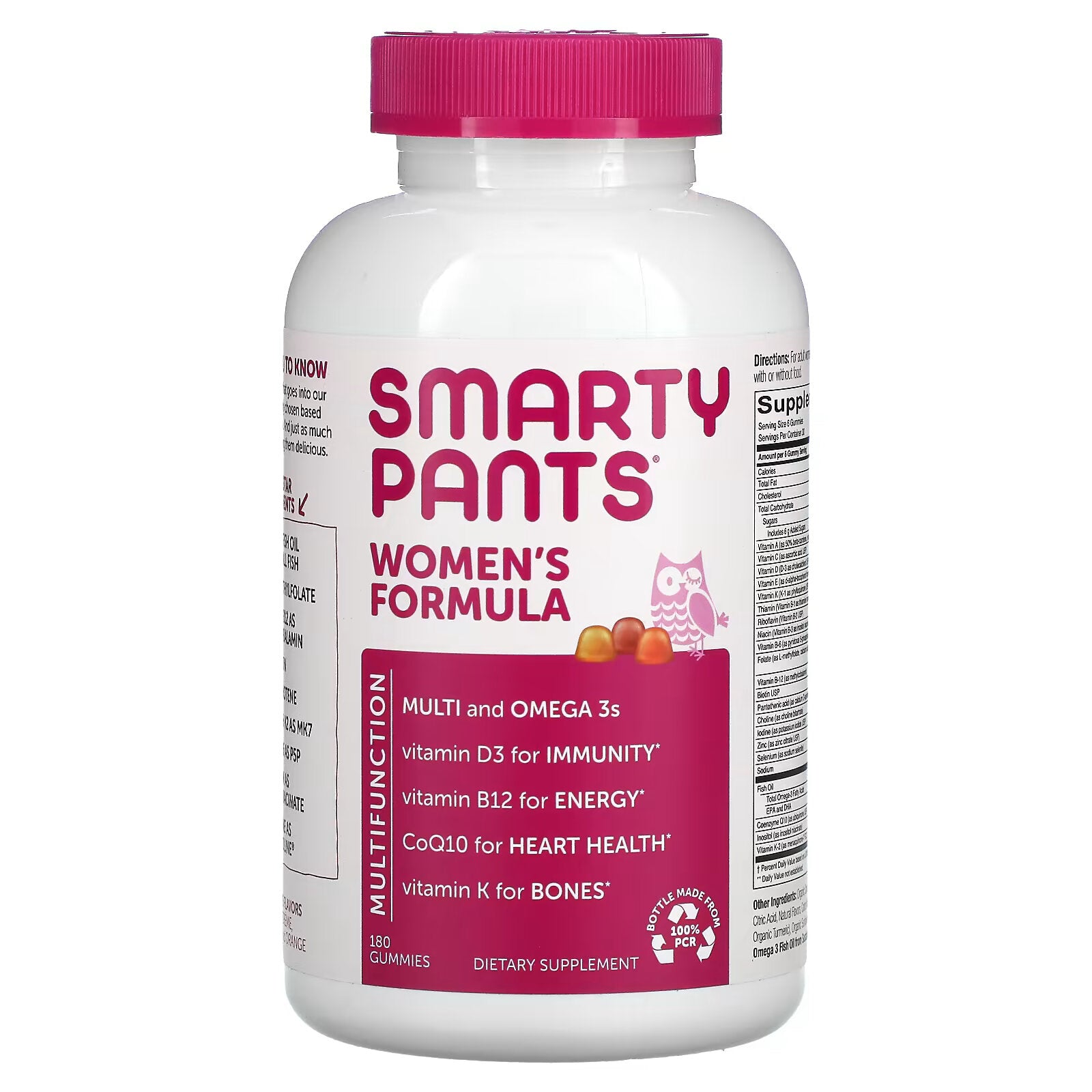 SmartyPants, Women's Complete, 180 Gummies