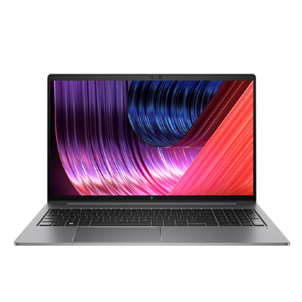 لابتوب HP Zbook Power G9 مقاس 15.6 بوصة وذاكرة 16 جيجابايت/512 جيجابايت ومعالج i7-12700H ومعالج Nvidia Quadro T600 باللون الرمادي ولوحة مفاتيح إنجليزية