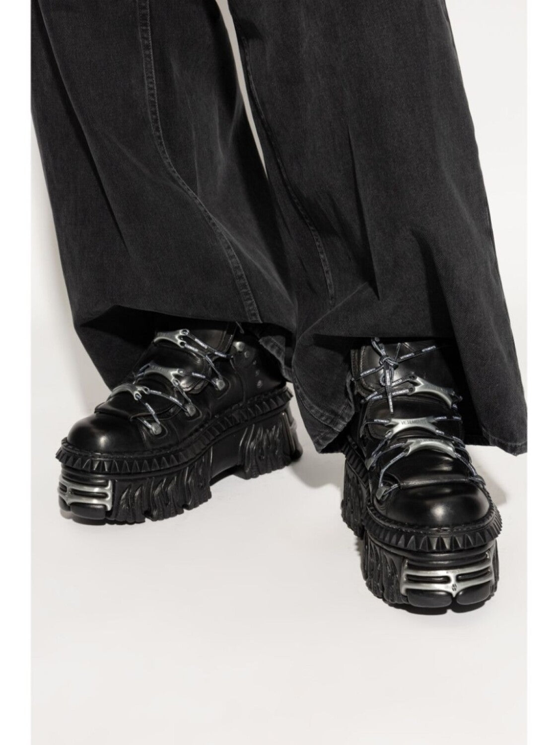 VETEMENTS x New Rock sneakers, black