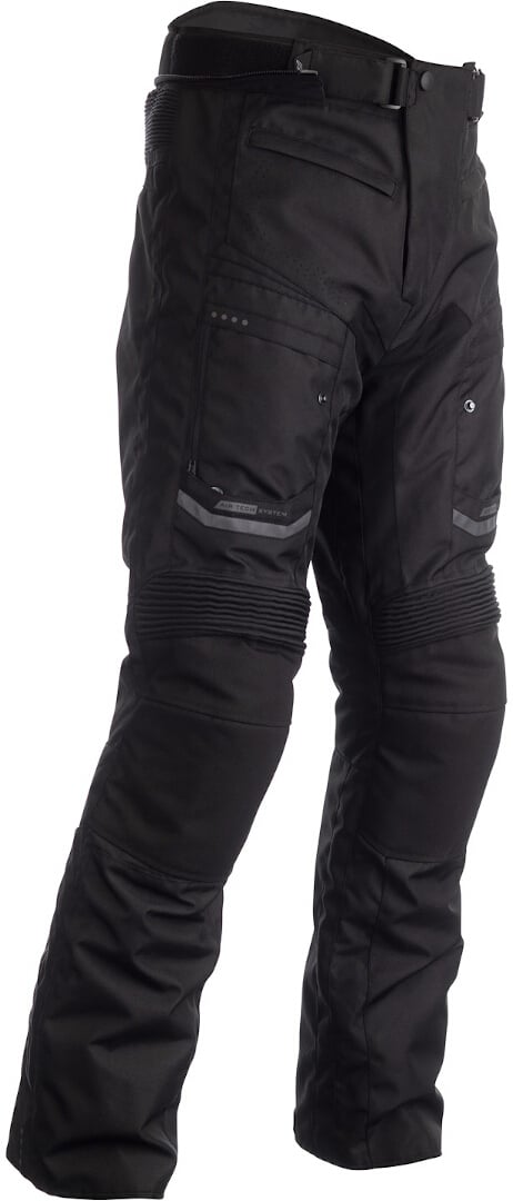 بنطلون دراجات نارية من القماش من RST Maverick Motorcycle Fabric Pants، أسود