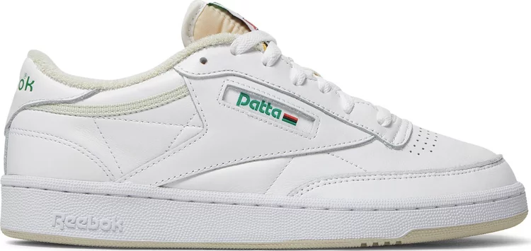 Sneakers patta x club c 85 'white cool sage' Reebok, white