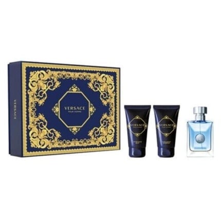 Dylan Blue Pour Femme gift set with 50 ml Edp and 50 ml body lotion, Versace