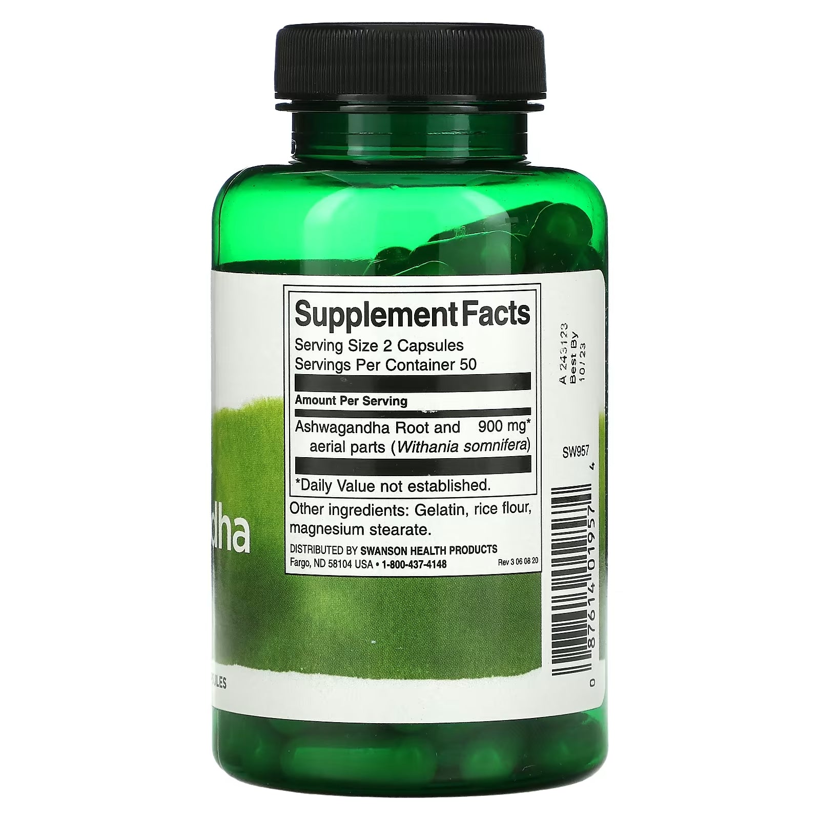 Swanson Ashwagandha 450 mg, 100 capsules