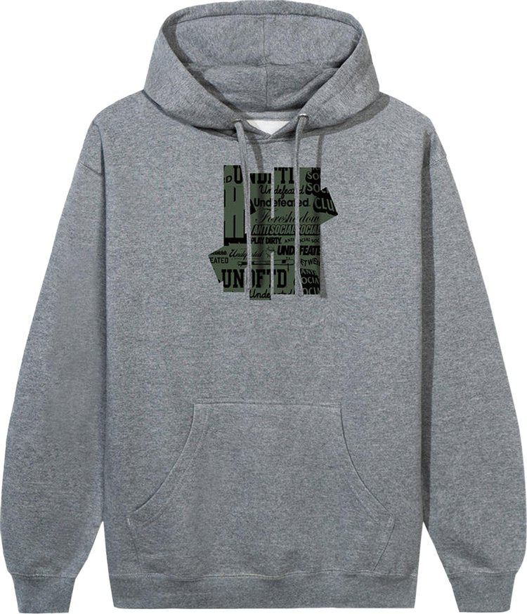 Anti Social Social Club Don Dada Hoodie 'Heather Grey', gray