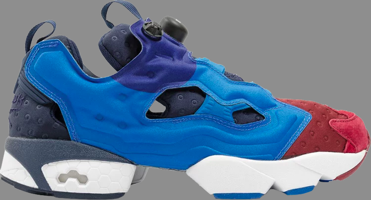 حذاء رياضي Instapump fury asym من Reebok باللون الأزرق