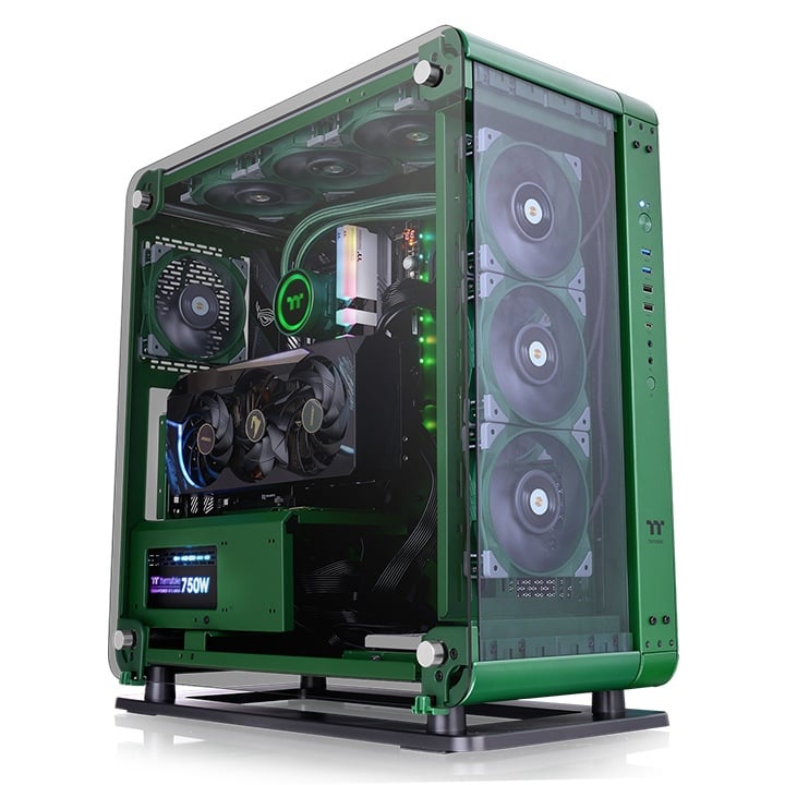 Thermaltake Core P6, Mid Tower, green