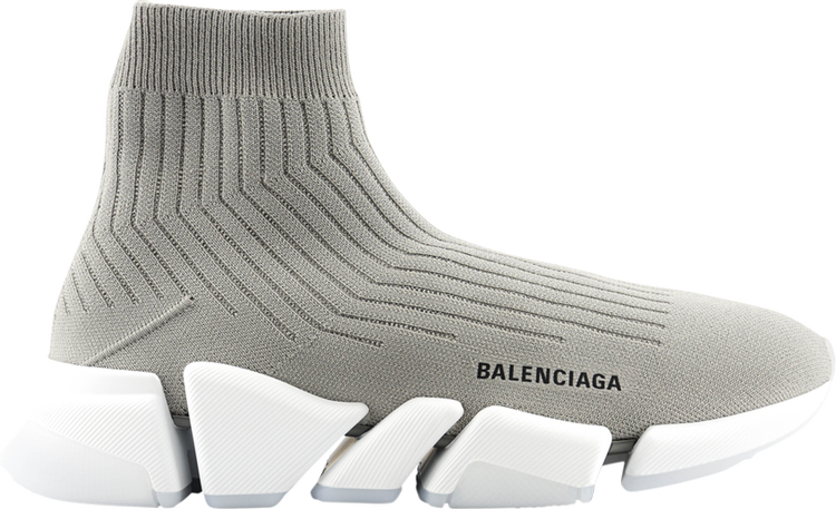 حذاء رياضي Balenciaga Speed ​​2.0 باللون الرمادي