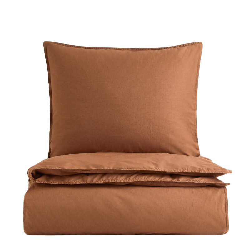 Single bed linen set H&M Home, brown