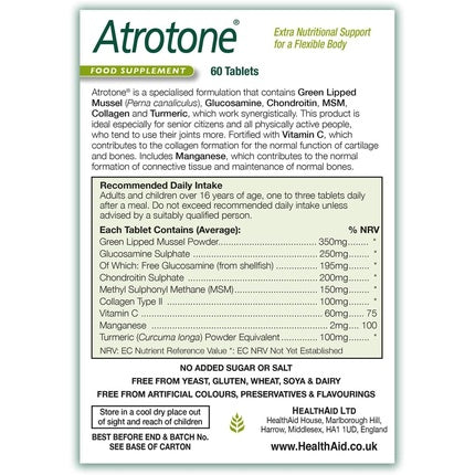 Atroton 60 tablets, Healthaid