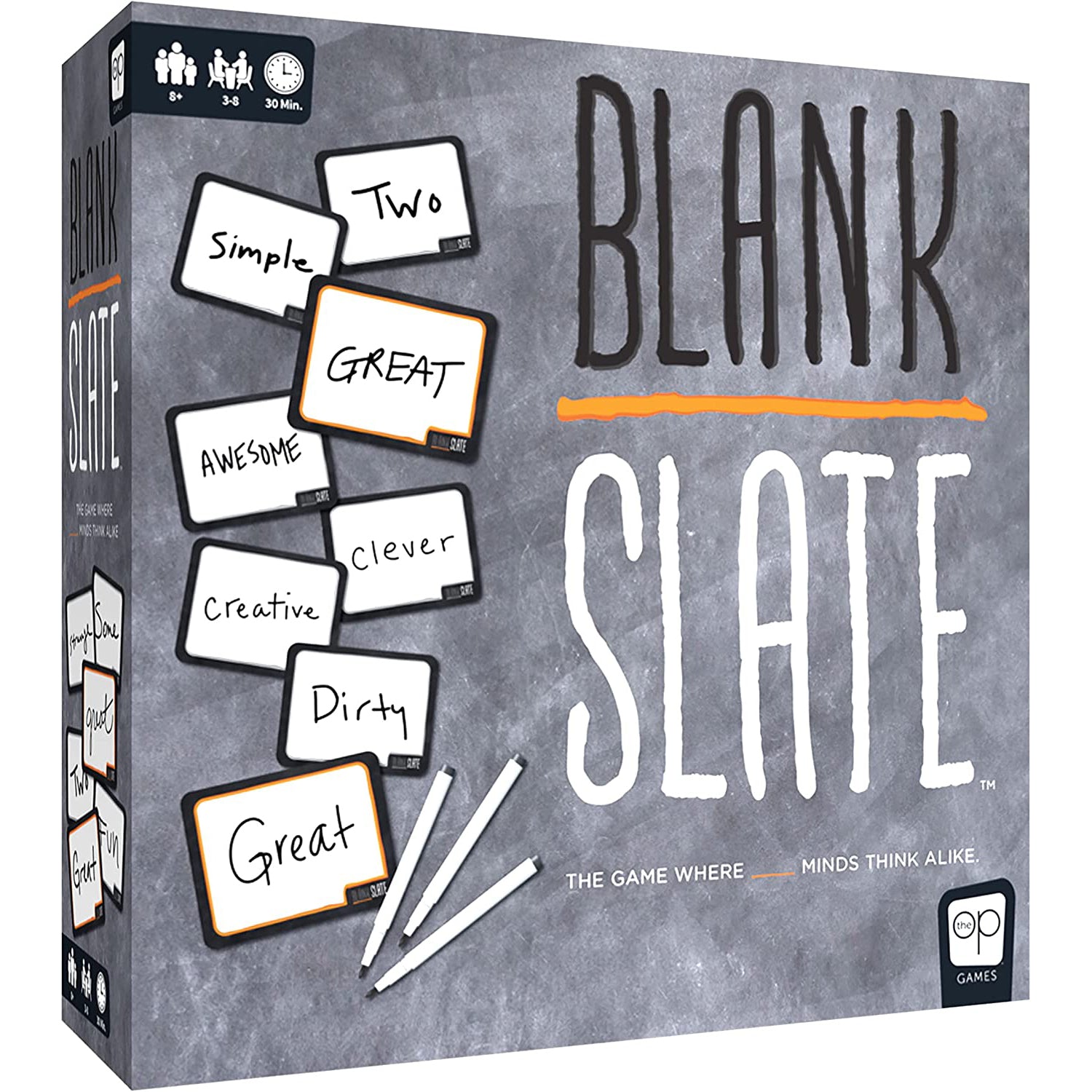 Board game Usaopoly Blank Slate: The Game Where Great Minds Think Alike