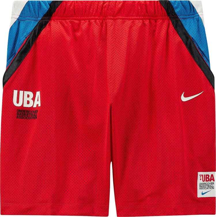 Nike x Undercover Mesh Shorts 'University Red/Battle Blue', red