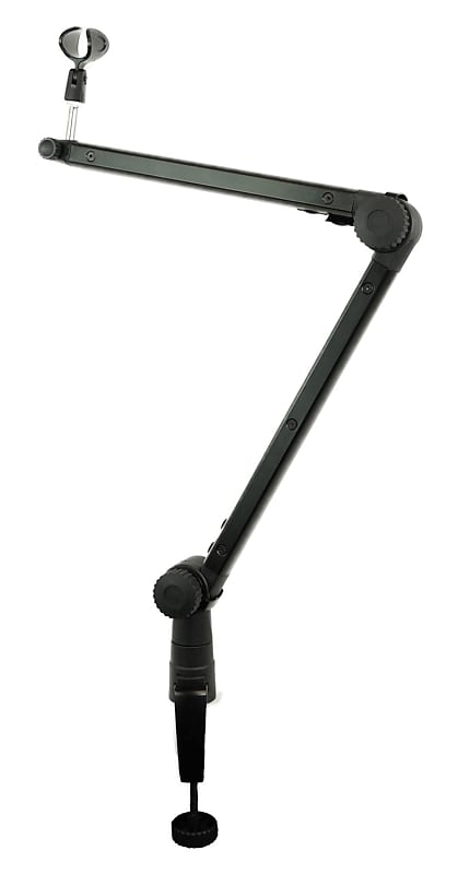 Rockville ROGAN STAND Pro Fixed Mount Microphone Stand + Tabletop Stand + Cable