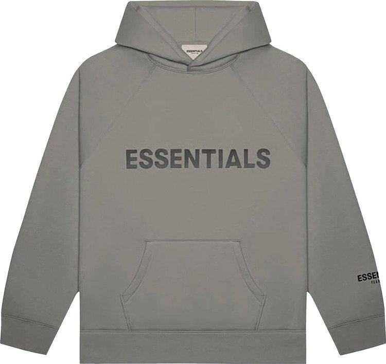 Fear of God Essentials Hoodie 'Charcoal', gray