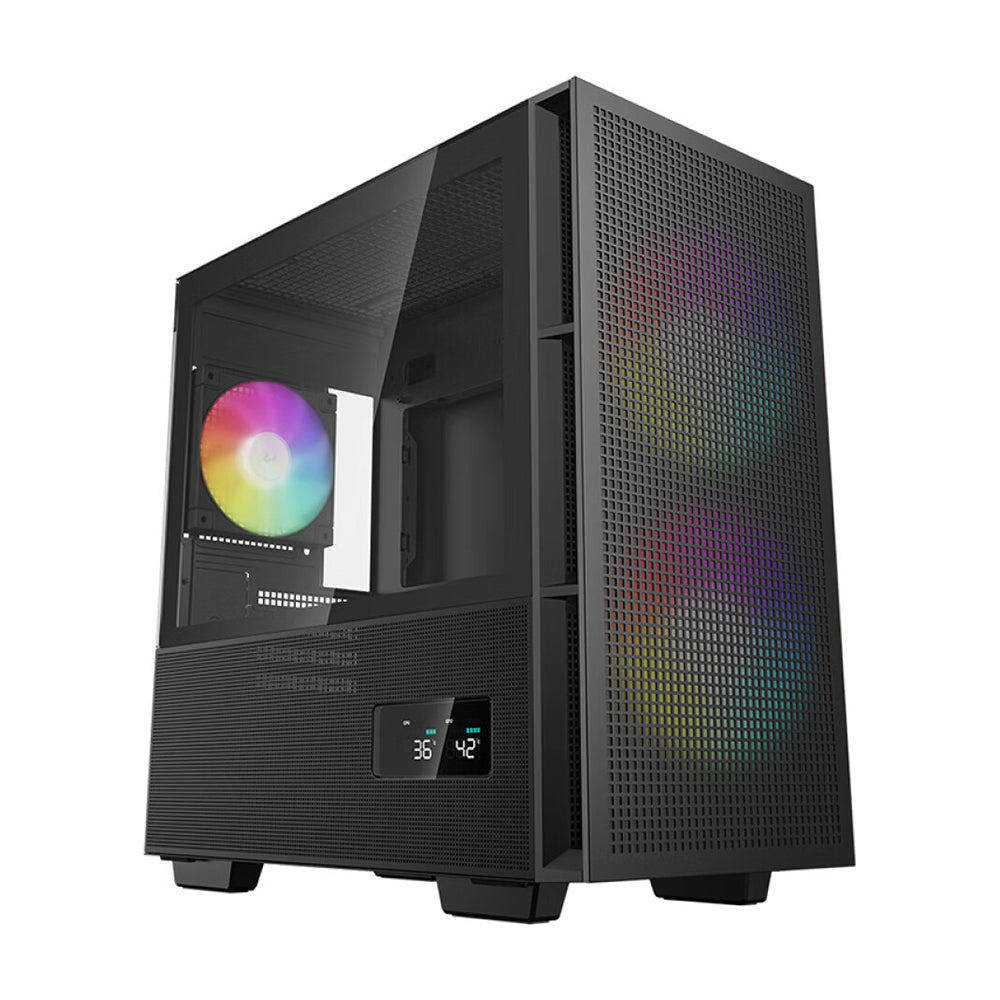 Case DeepCool CH360, Micro Tower, black