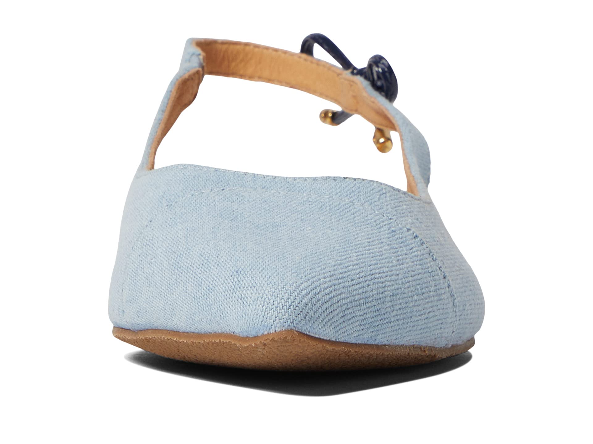 Shoes Jack Rogers, Serena Slingback Cap Toe Denim