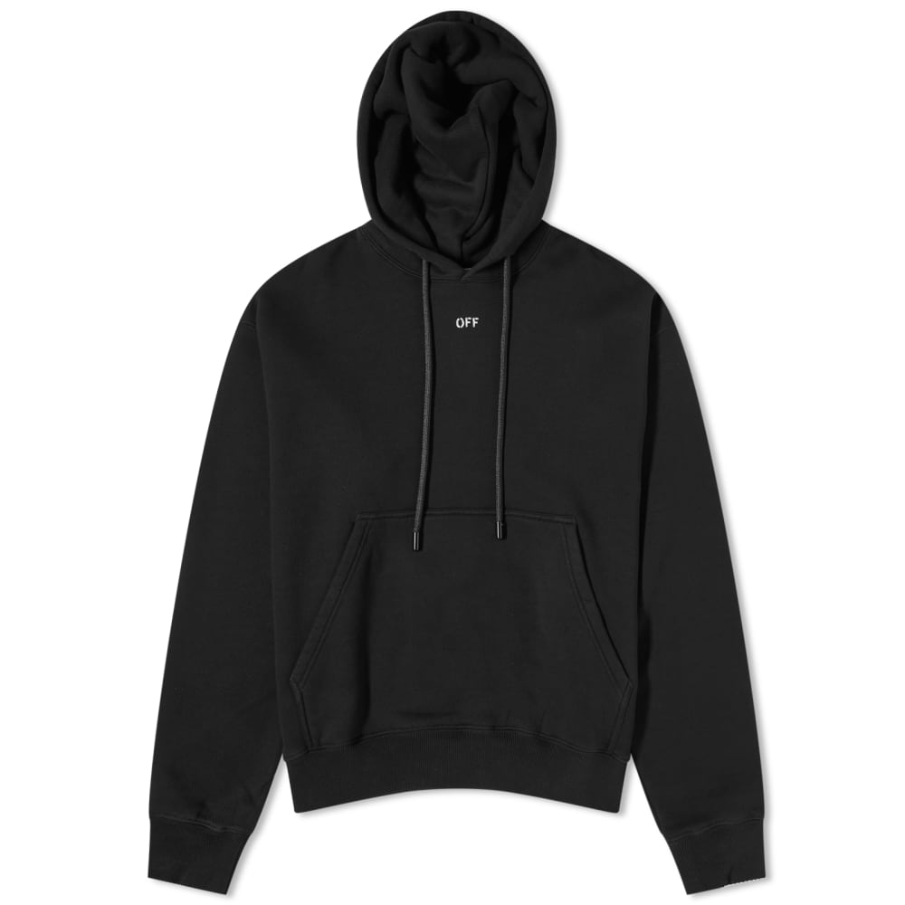 سويت شيرت من Off-White Noise Arrow Popover باللون الأسود