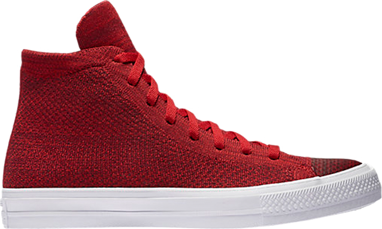 Converse Chuck Taylor All Star Flyknit Hi Red Sneakers