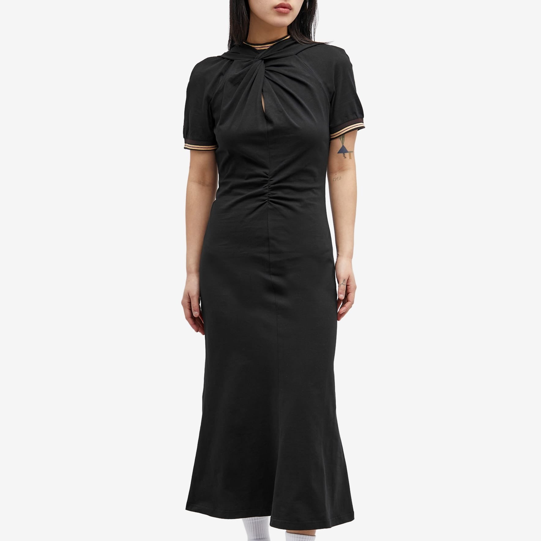 Wales Bonner Wing dress, black