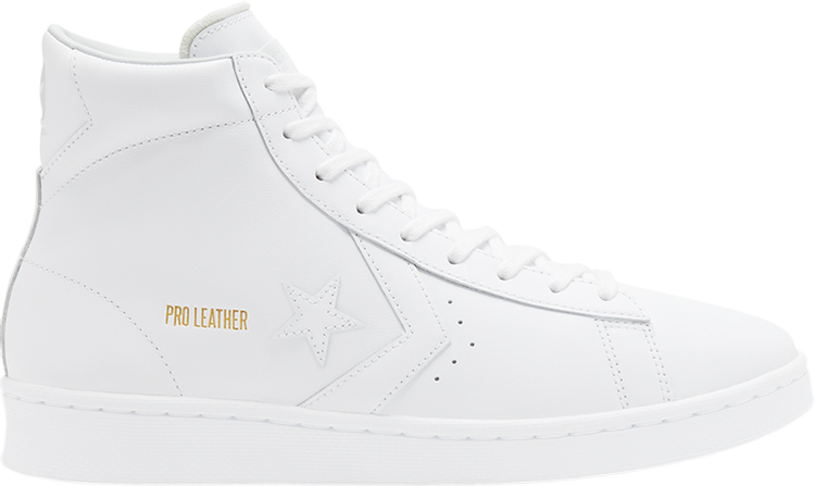 حذاء رياضي Converse Pro Leather OG High Triple White، أبيض