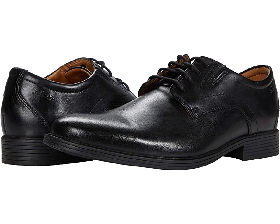 Whiddon Plain Clarks Oxfords, leather