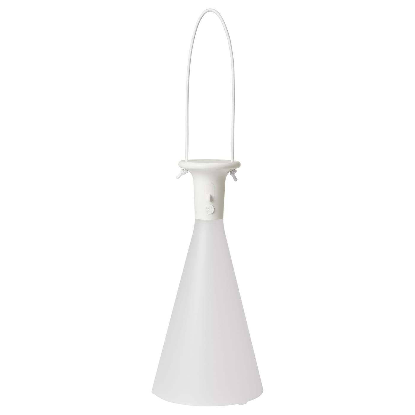 Ikea Solvinden LED table lamp, white, 26 cm